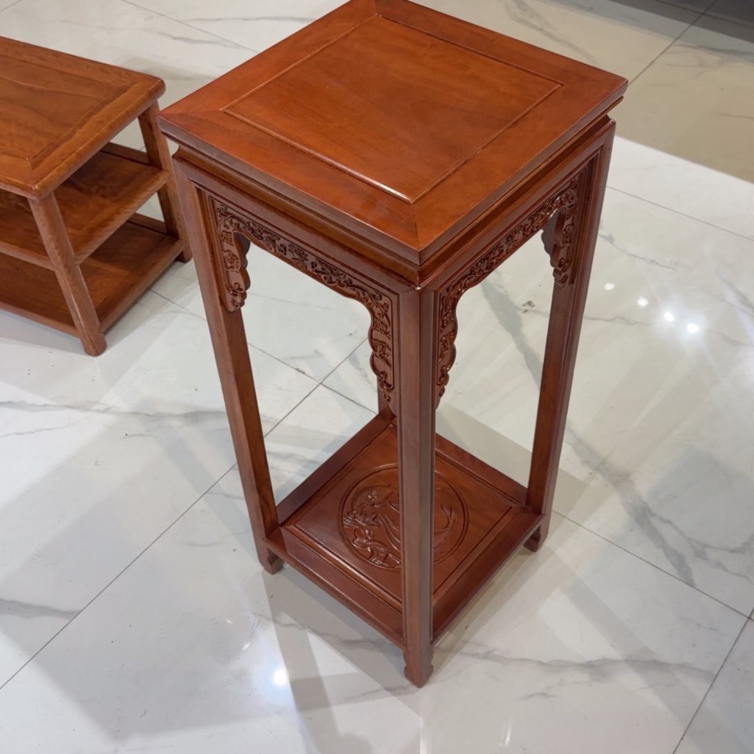 花梨木类成套家具32✖️32高80花架