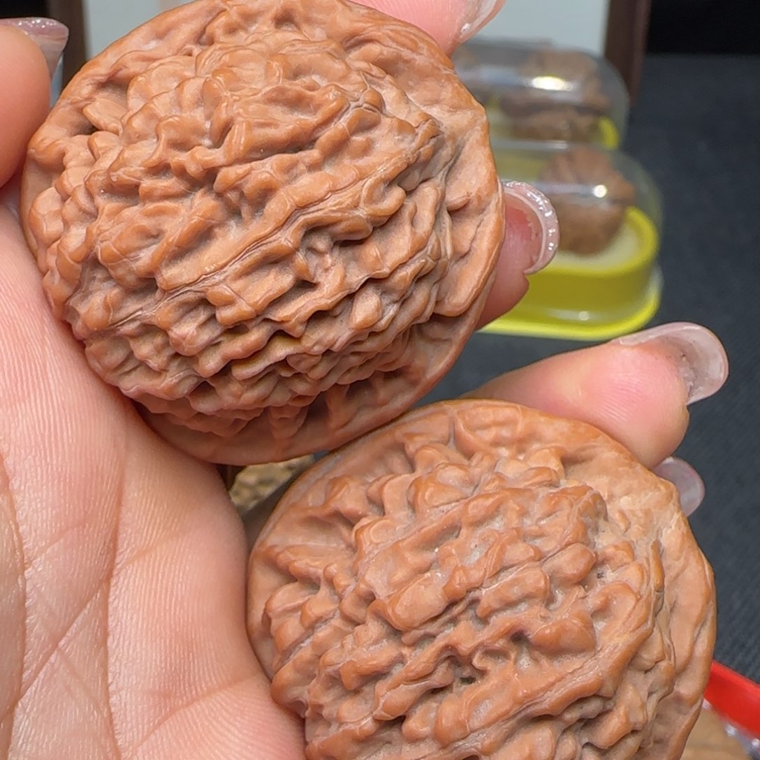 文玩核桃吊坠42莲花