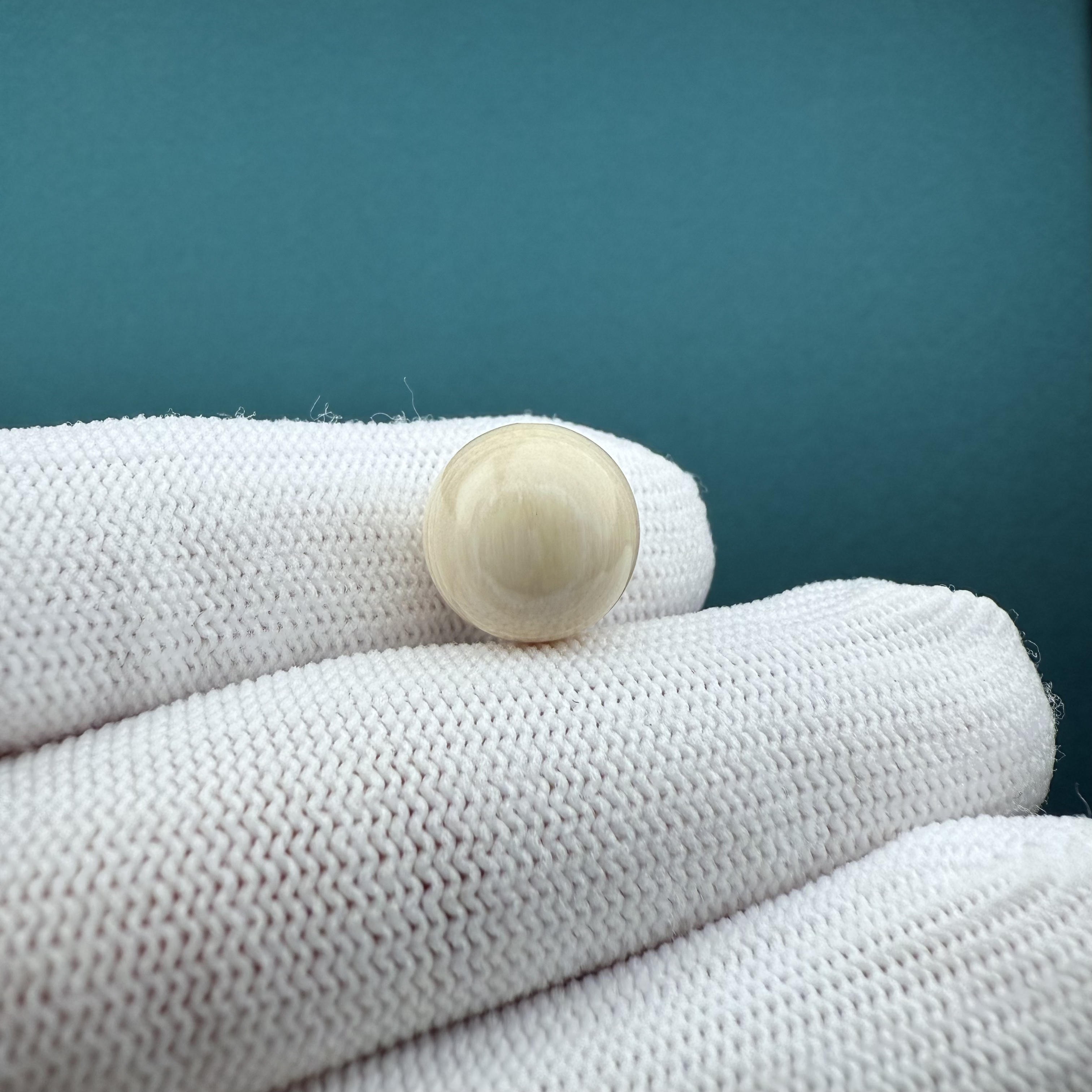 G3350天然猛犸 圆珠单珠12mm 一物一图 假一罚十