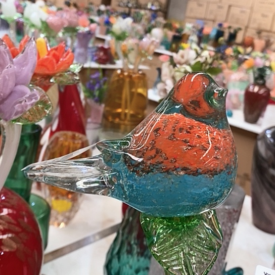 无铅玻璃花瓶高45厘米宽9厘米