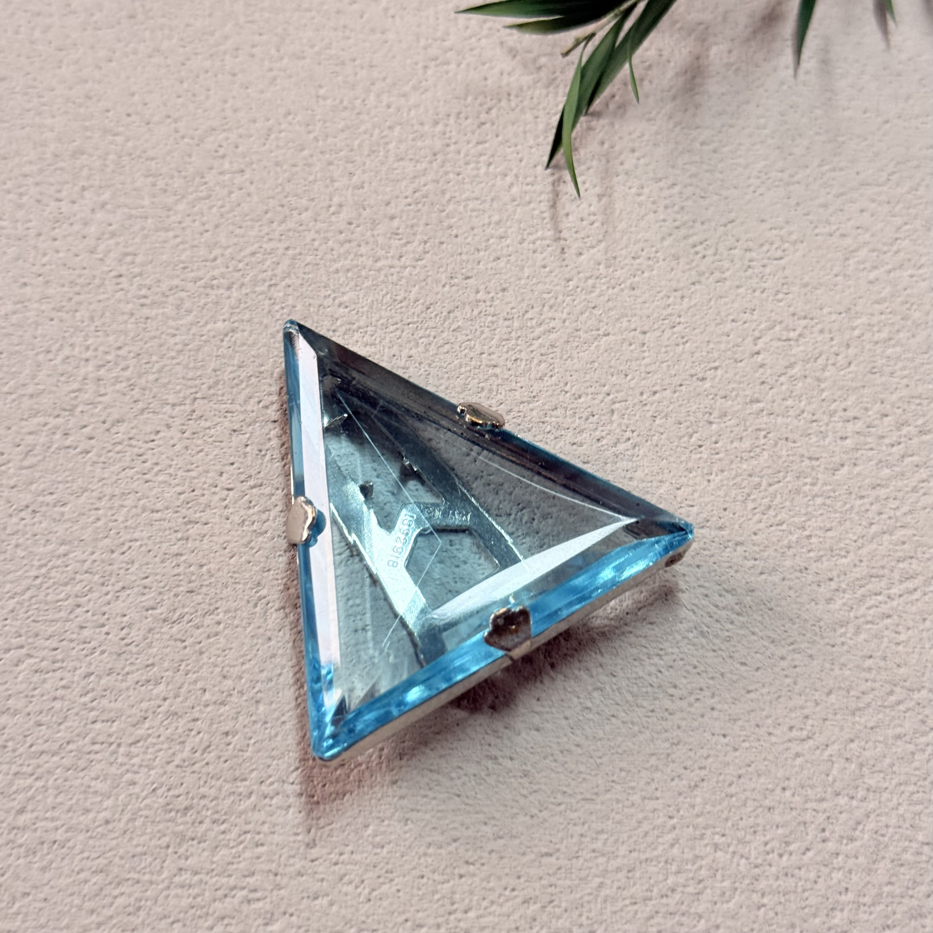 铜合金琉璃胸针 【六六中古】孤品复古皮草夹gm0822