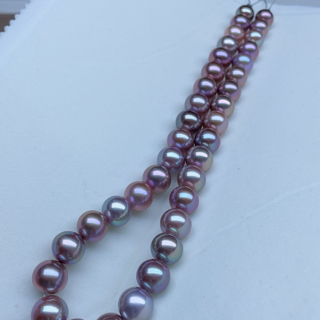 淡水珍珠银S925镶嵌颈饰