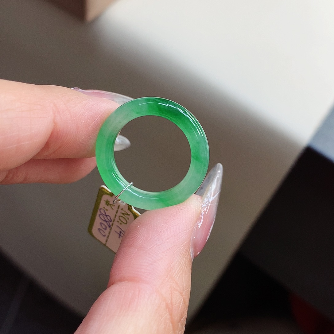 翡翠戒指未镶嵌14号