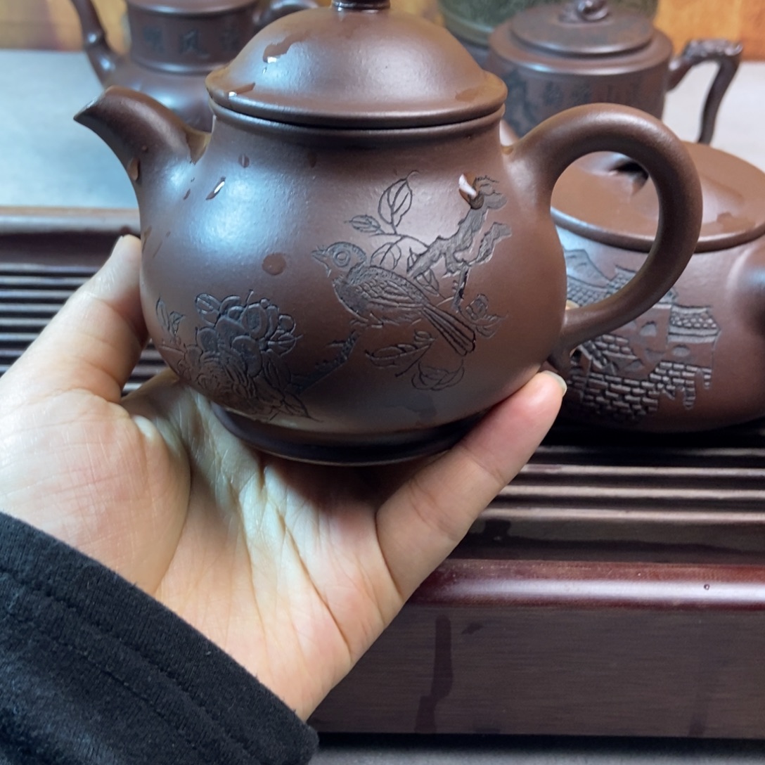 紫砂茶壶紫砂全手工定制