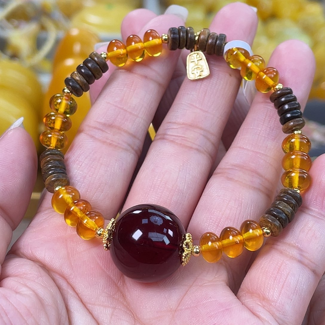 琥珀未镶嵌裸石h22