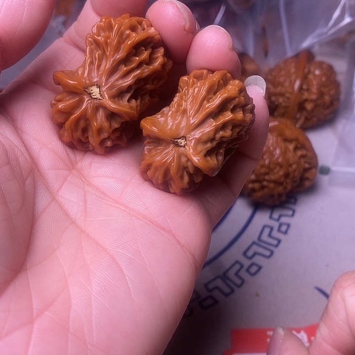 手***搏文玩核桃吊坠小鸟