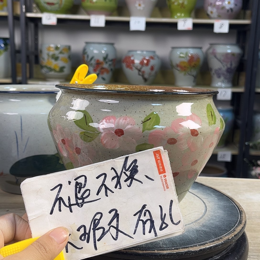 罐1xc景德镇陶瓷花盆