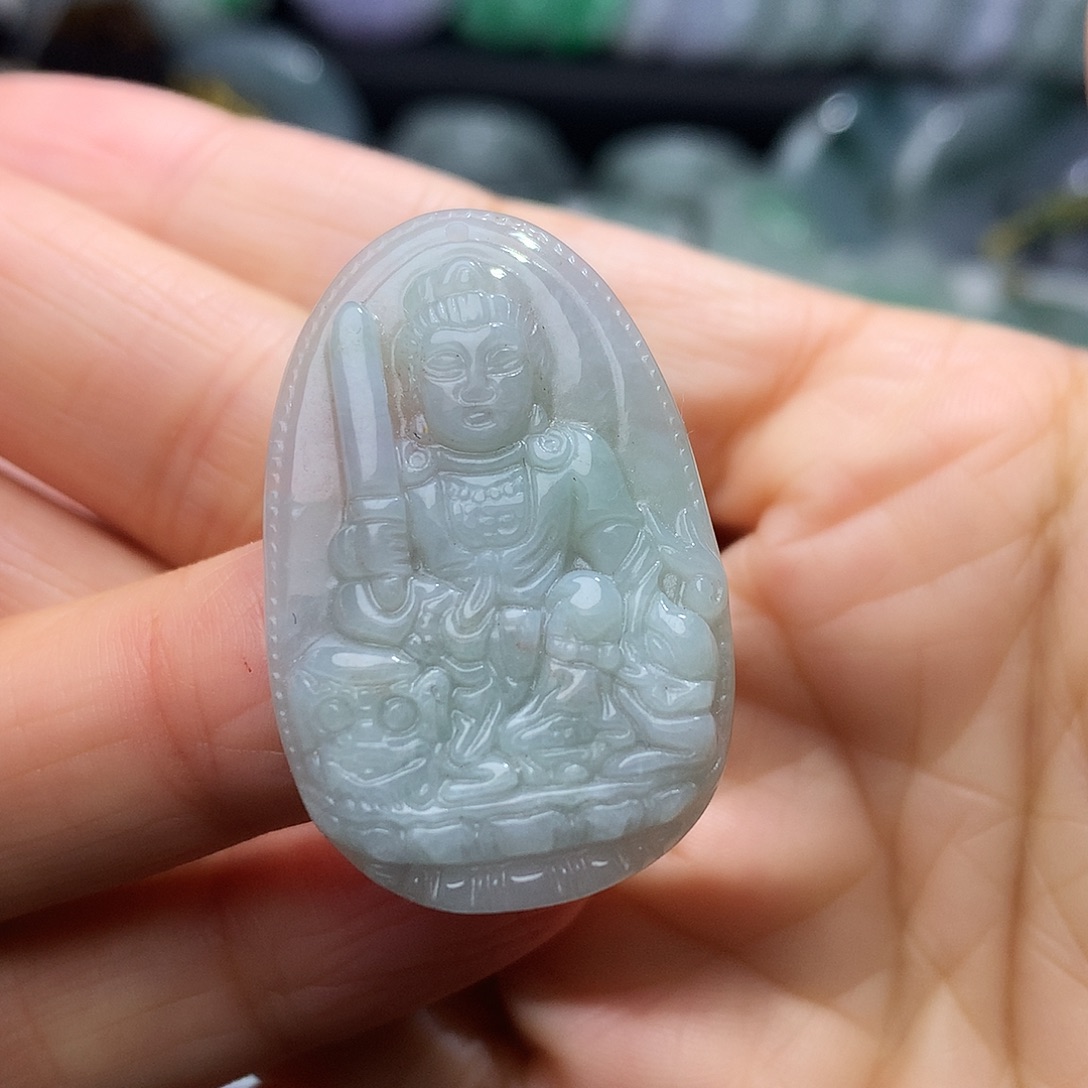 翡翠未镶嵌颈饰717