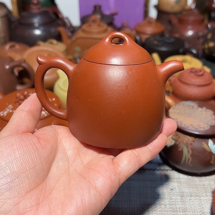 茶壶紫砂原矿宜兴紫砂150cc