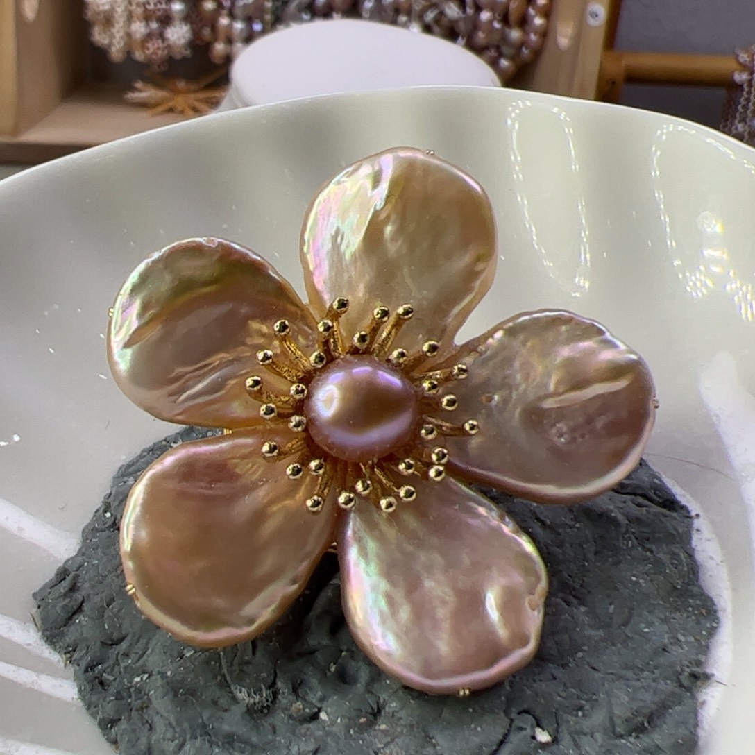 淡水珍珠手绳合金