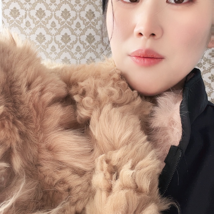 高***中羊羔毛羊皮褥子加厚