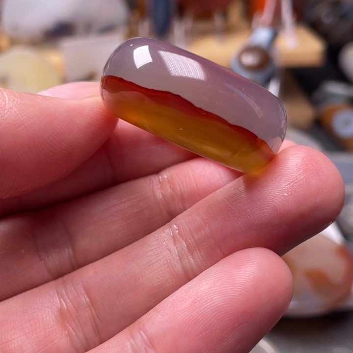 玛瑙/玉髓未镶嵌吊坠(不含链)