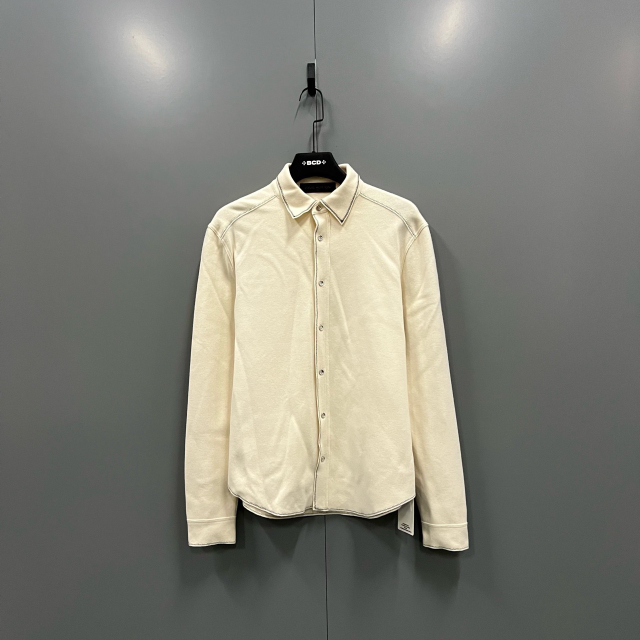 （jp）112 【XP】Louis Vuitton lv 米色羊毛针织衬衫 M码/95新