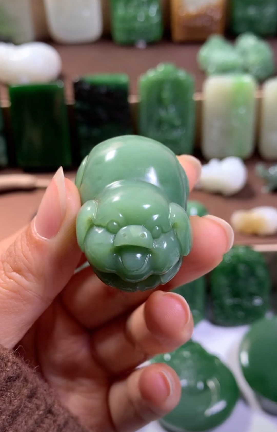 和田玉挂件未镶嵌