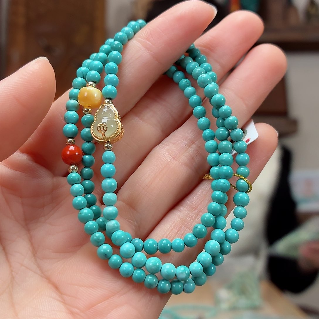 未镶嵌绿松石珠宝奇石