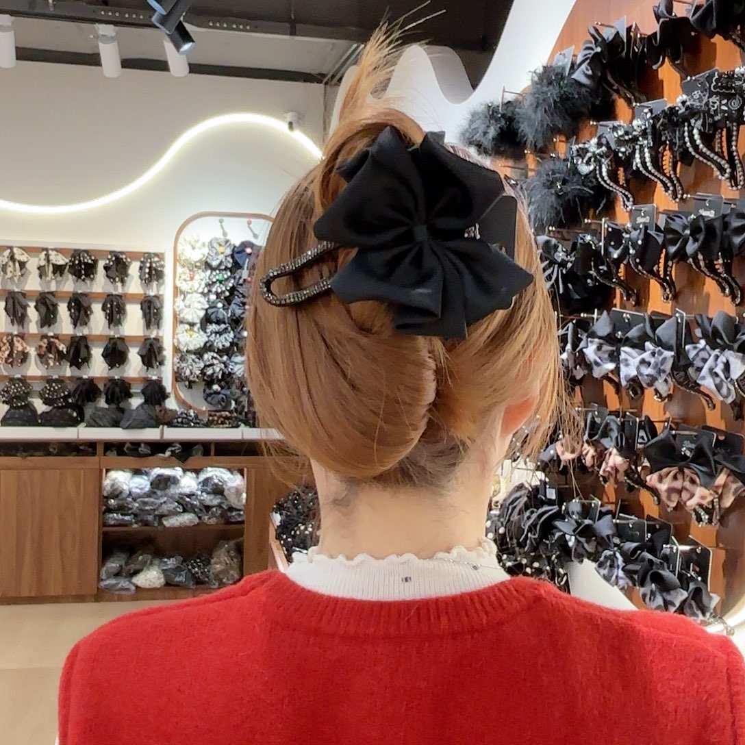 布艺铁合金发饰发夹