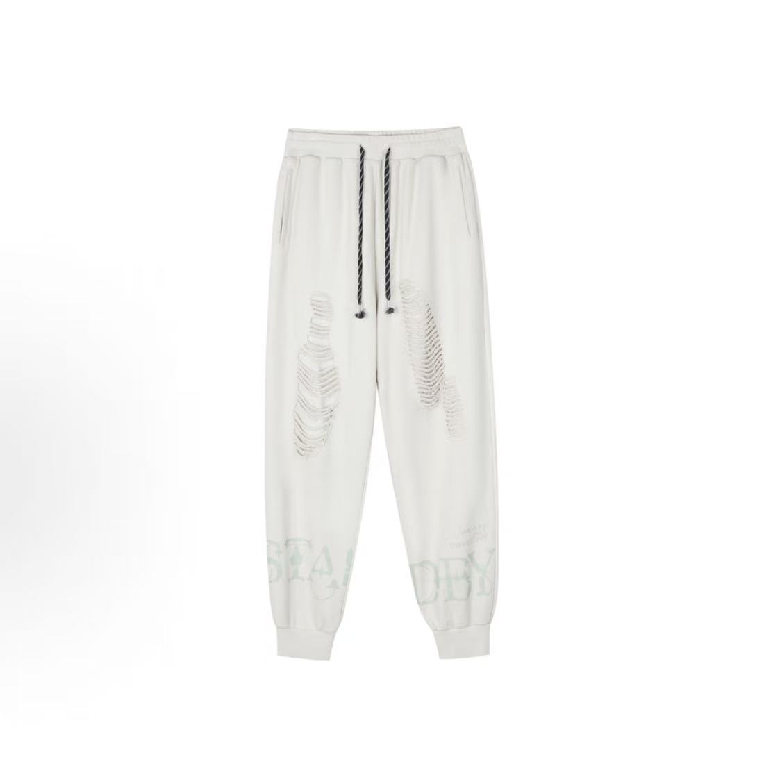 INXX Standby美式复古长裤破洞束脚卫裤休闲裤男女同款XMD4231582