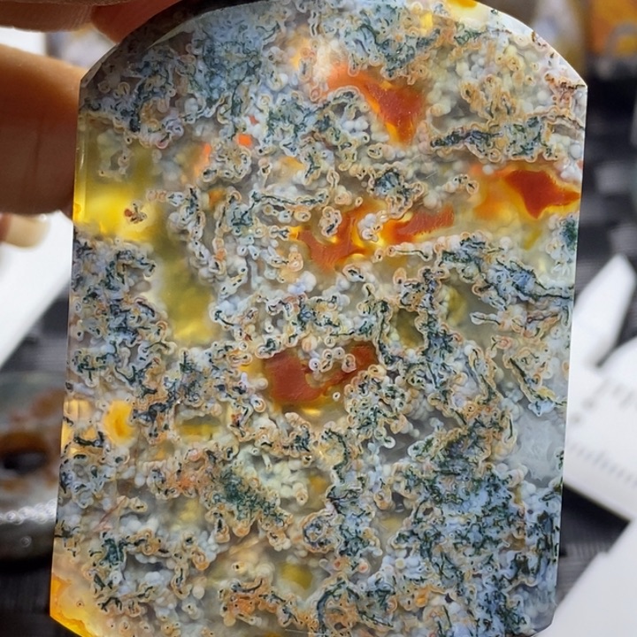 玛瑙/玉髓颈饰未镶嵌我***鱼