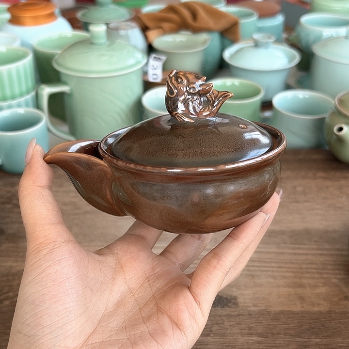 小米茶器龙泉青瓷
