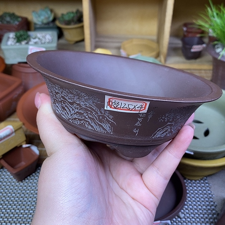 手工艺品琉璃宜兴紫砂精品花盆