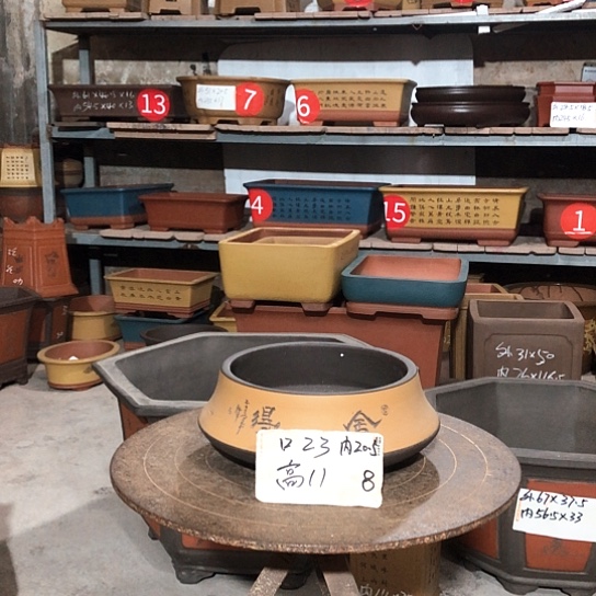 紫砂紫砂花盆包邮