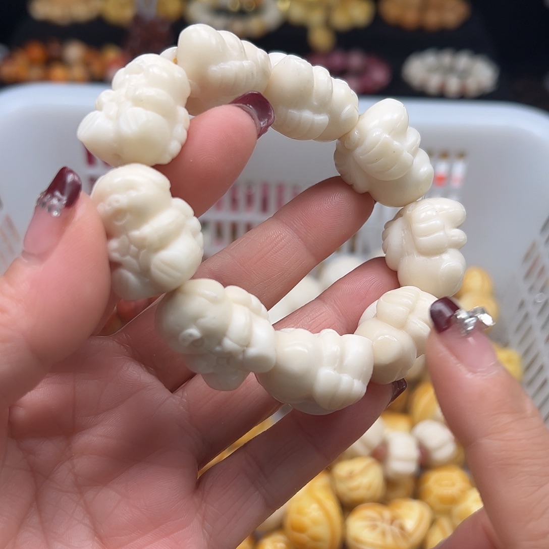 手串菩提根/象牙果卡25通货天使猪9颗