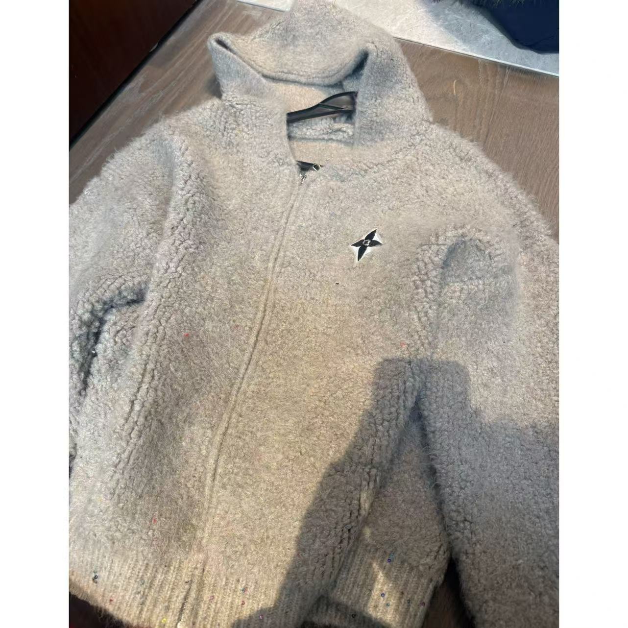 徐秋阳  枣糕  百搭时尚休闲设计感显瘦显白毛衣YM260