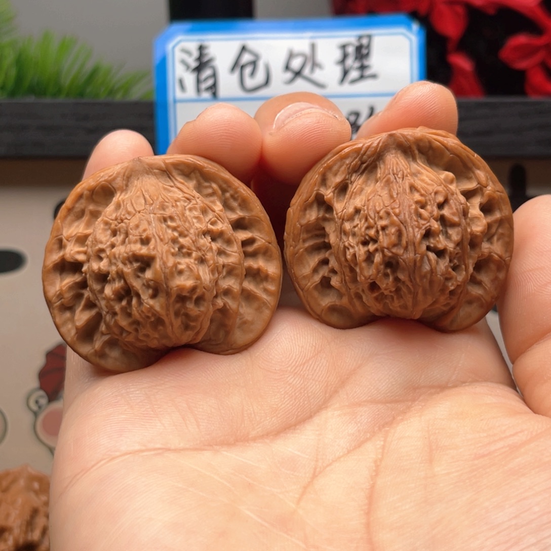 粪***哥桃核吊坠39微阴油磨盘蛇头