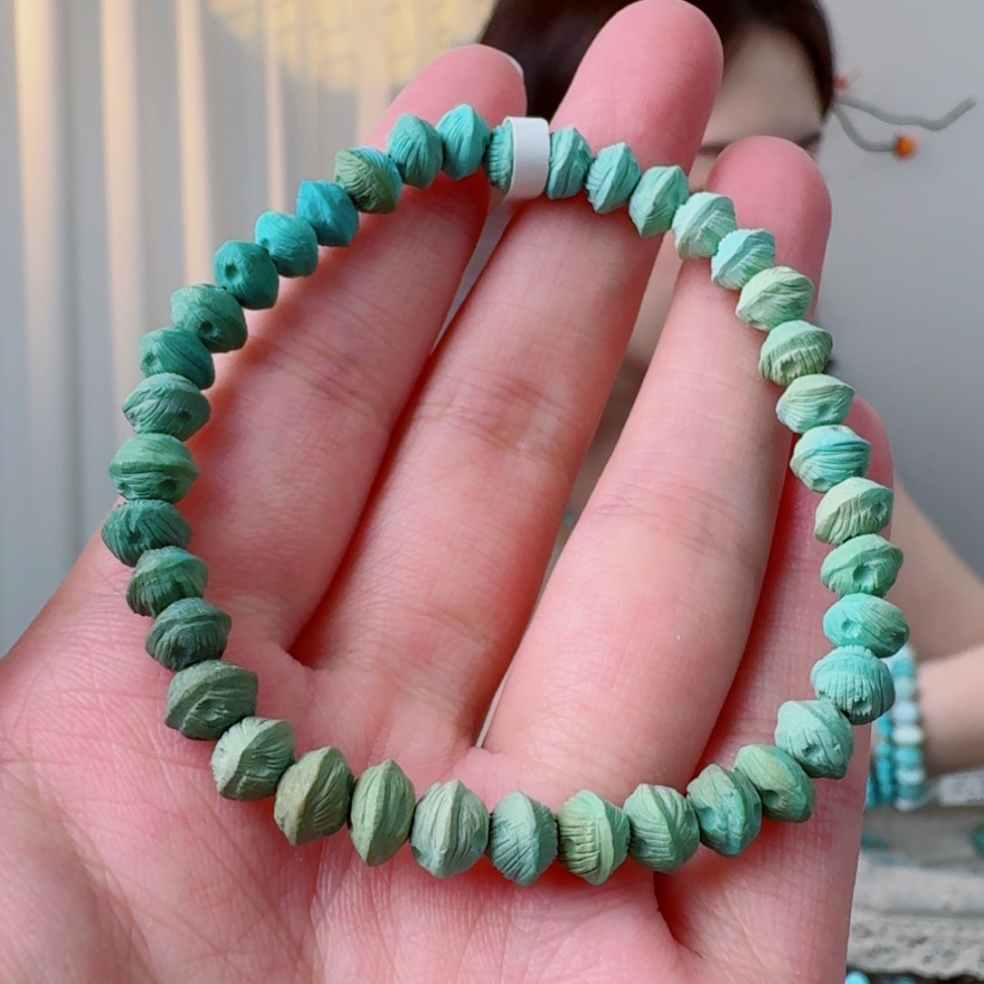 未镶嵌绿松石珠宝奇石