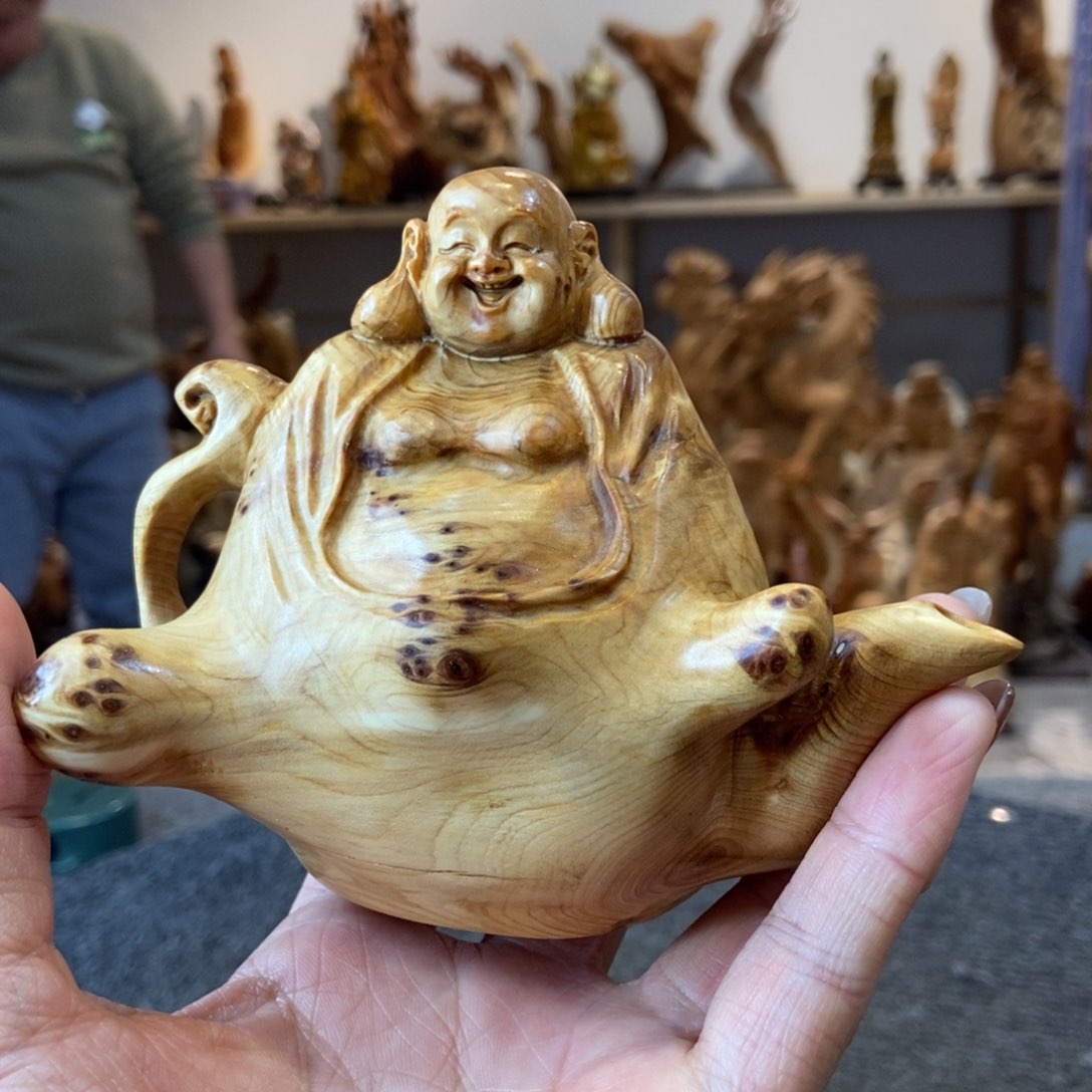 柏木（崖柏）太行崖柏根雕摆件