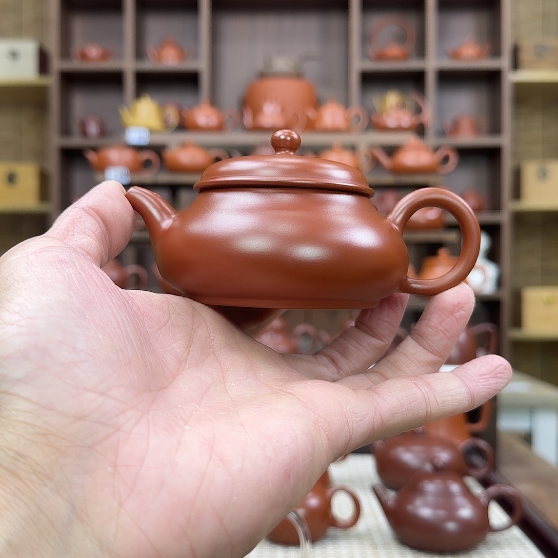 茶壶紫砂潮州手拉壶明炉140cc