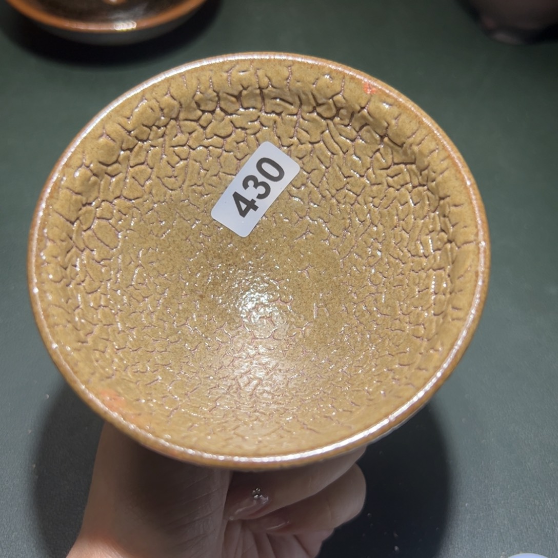 围***棋茶盏全手工原矿原釉建盏
