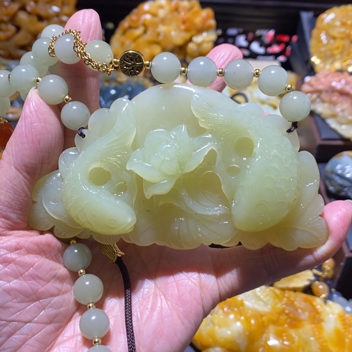 岫玉岫玉吊坠未镶嵌