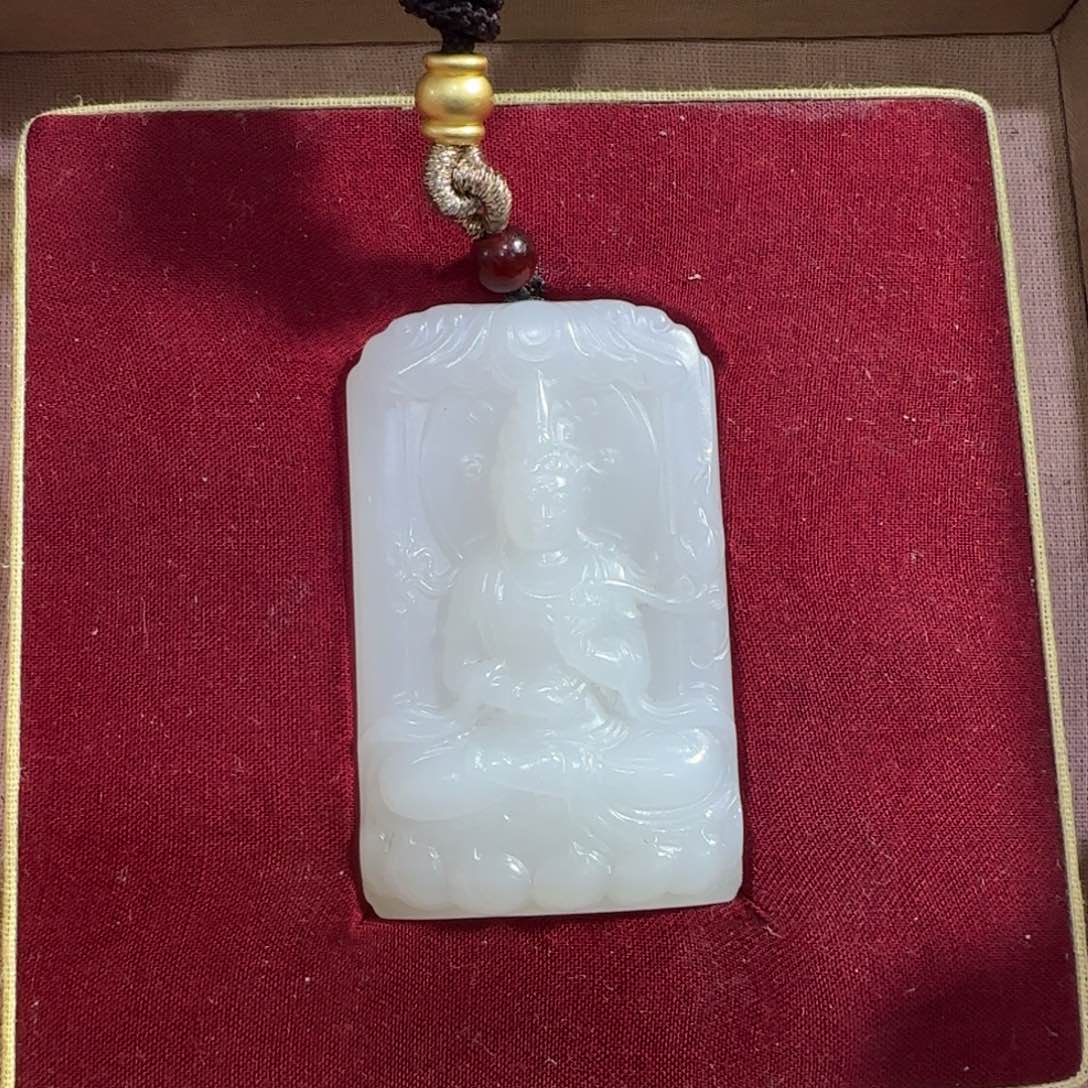 和田玉挂件未镶嵌