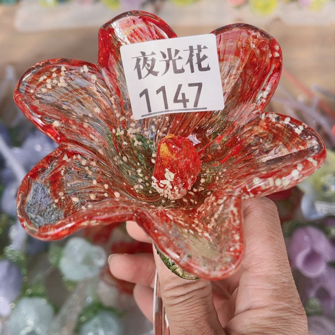 琉璃1147夜光 花瓶摆件