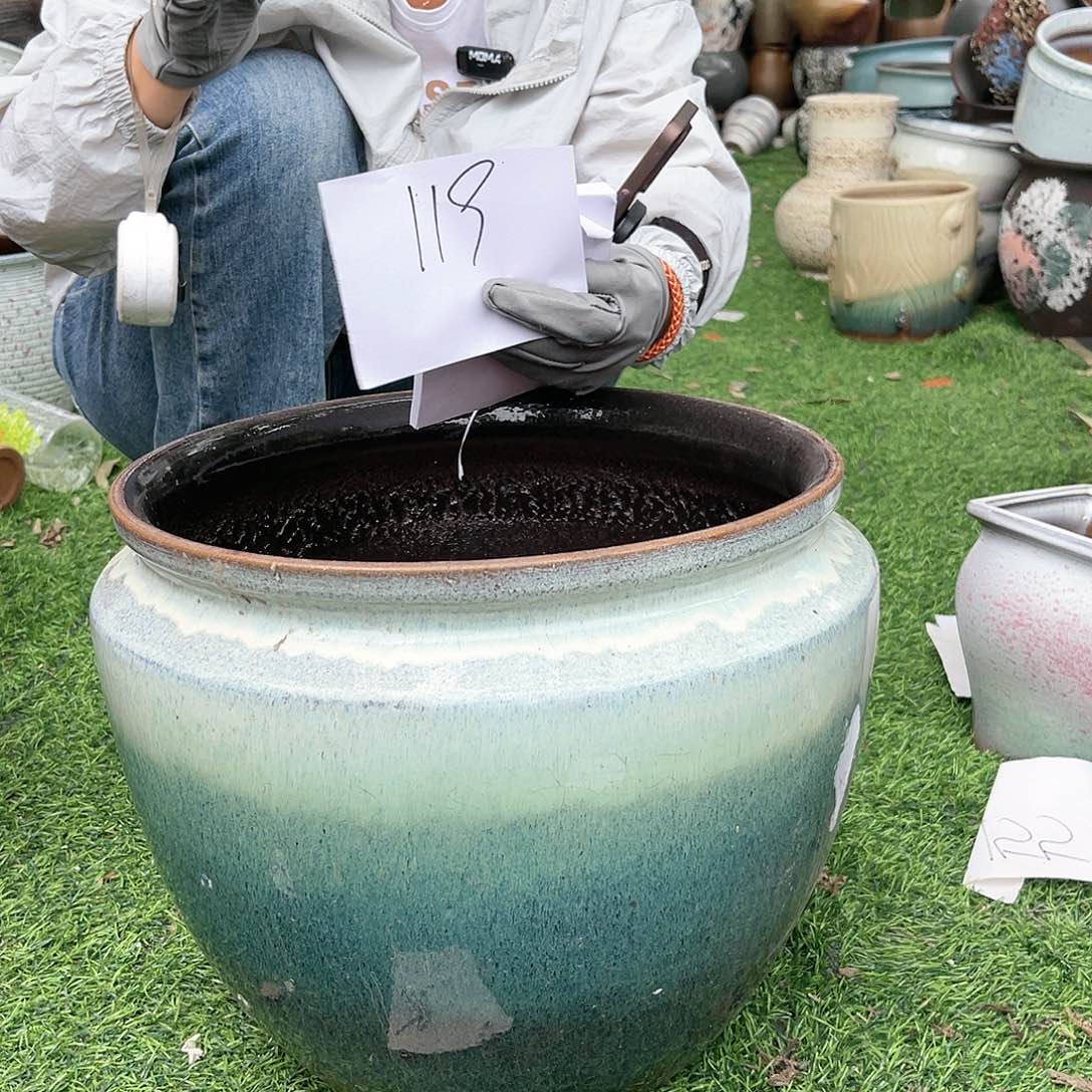 紫砂花盆王嫂花盆直播0528-119高29口30