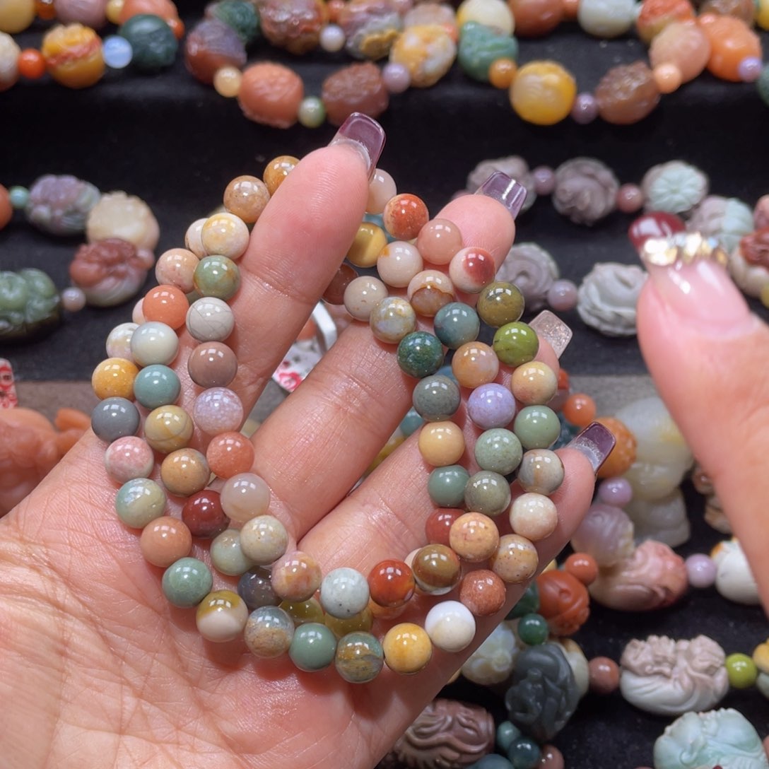 石英质玉手链未镶嵌