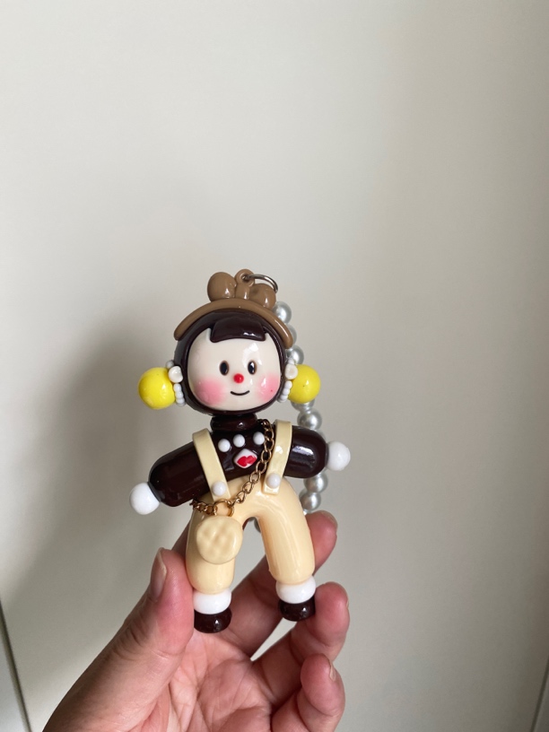多妹纯树脂粘土手工钥匙扣包挂可爱礼物挂件