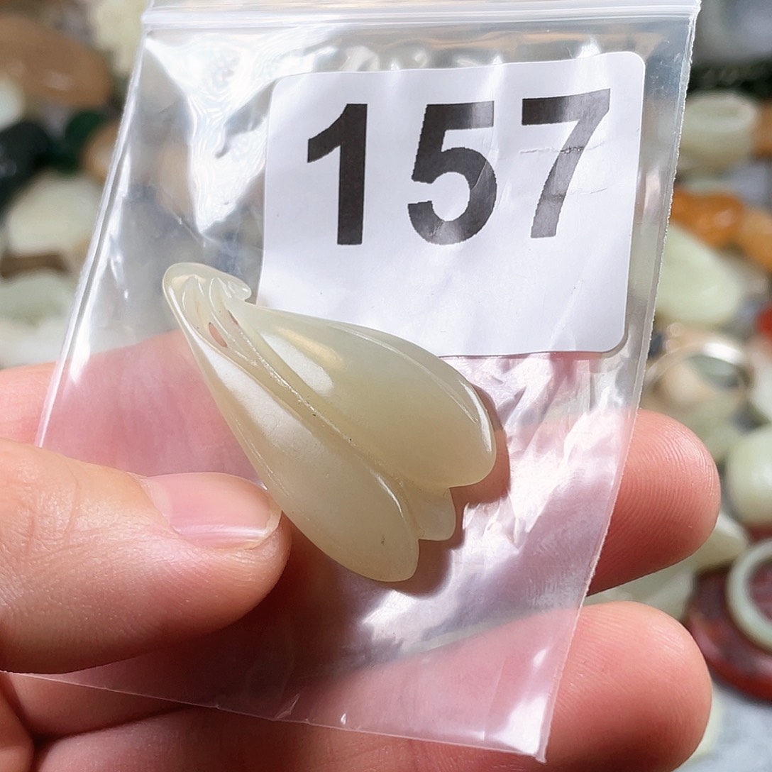 和田玉（糖玉）颈饰未镶嵌