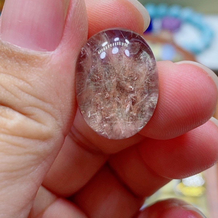 水晶戒指未镶嵌炸****鬼水晶