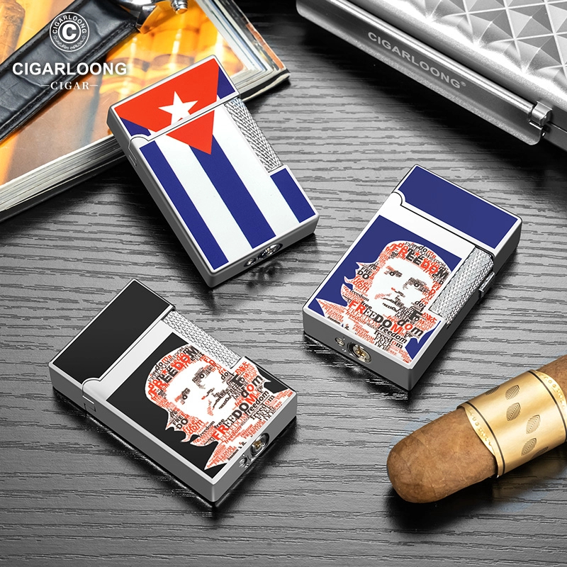 茄龙打火机高档侧滑轮多功能两用礼物送人雪茄打火机CB-25FZ1