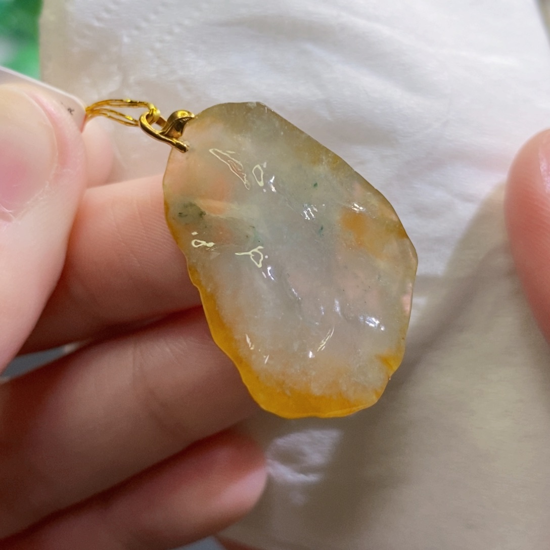 【闪购商品】翡翠吊坠(不含链)未镶嵌3543