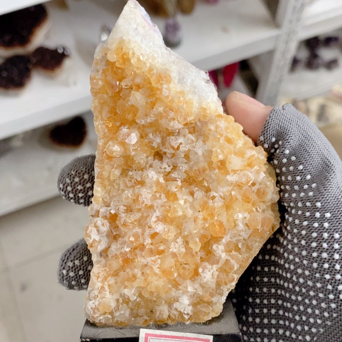 天然水晶摆件未镶嵌紫晶