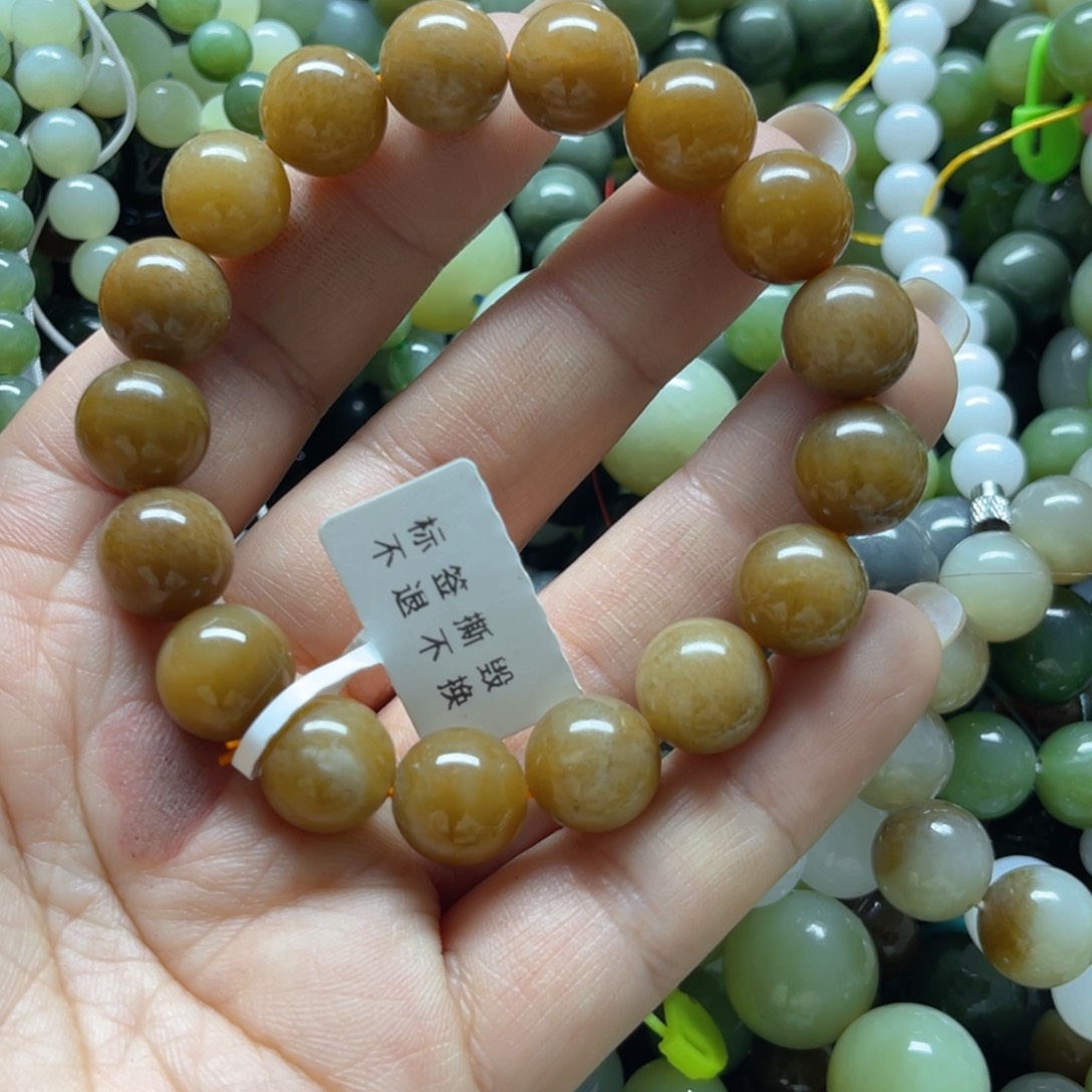 和田玉手链未镶嵌