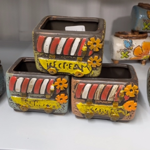 【闪购商品】红陶粗陶材质多肉花盆