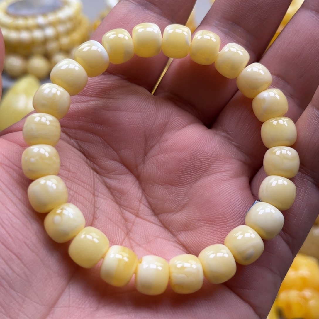 未镶嵌琥珀手链手串