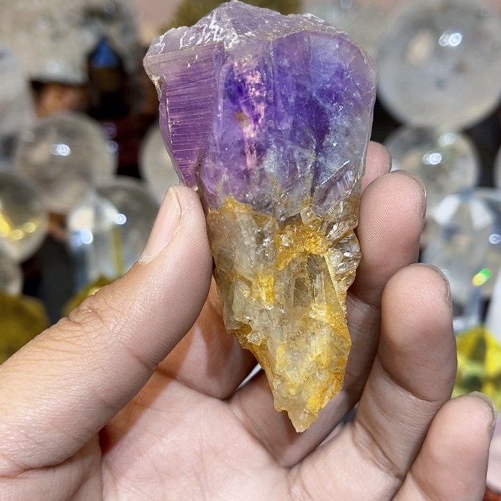 紫晶原矿未镶嵌紫晶