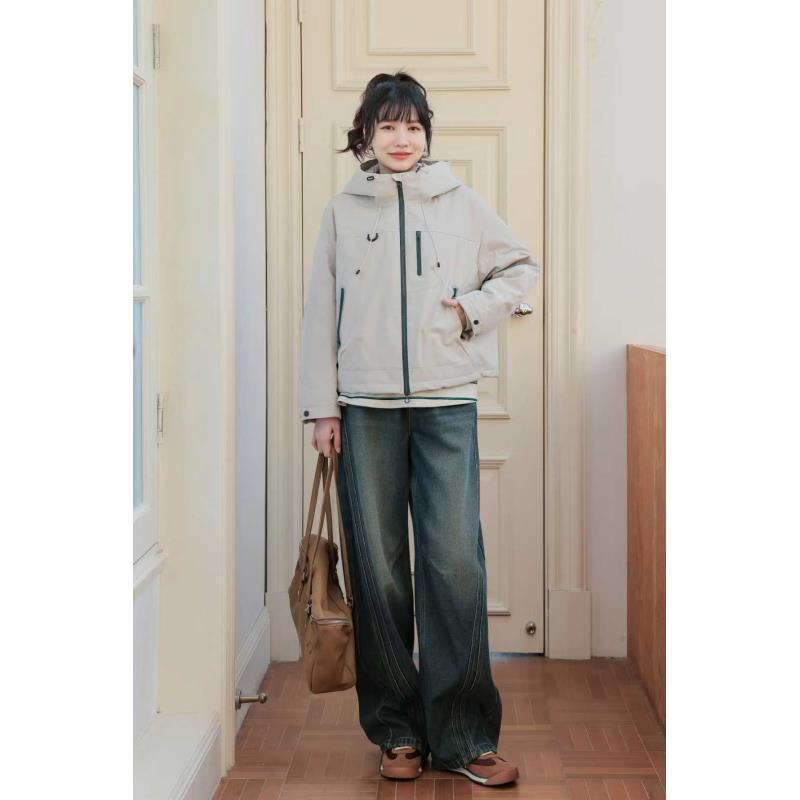 冬季女款短款户外防风短款羽绒服9A51Y26898