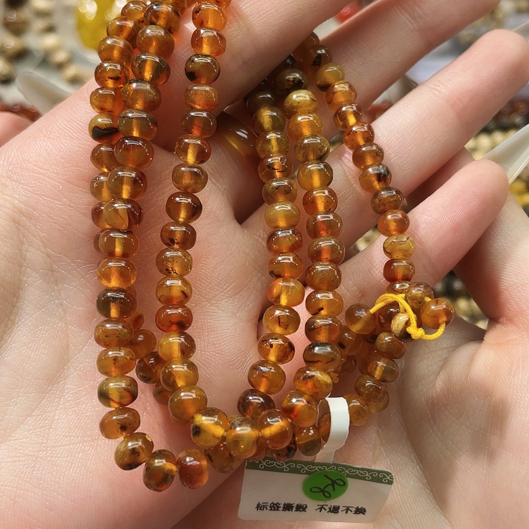 琥珀未镶嵌裸石抚顺琥珀6蜜蜡