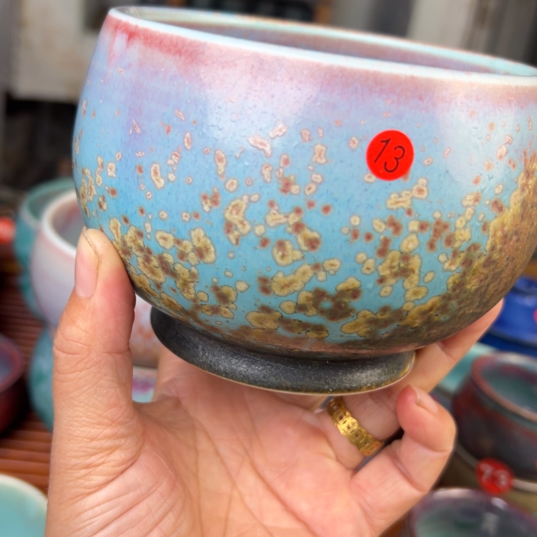 用***5手工制作手拉坯茶具